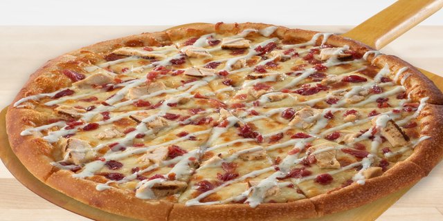 Chicken Bacon Ranch Pizza
