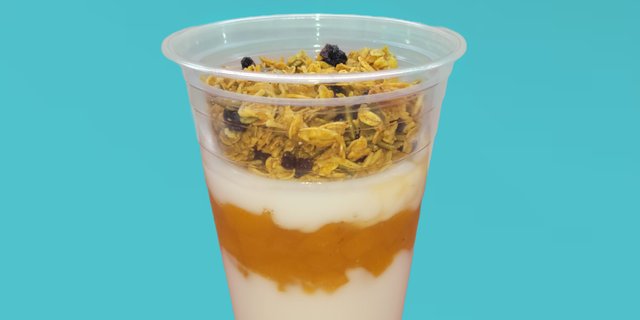 Peachy Keen Yogurt Cup