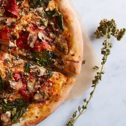 Mushroom Pepperoni Sausage Pizza