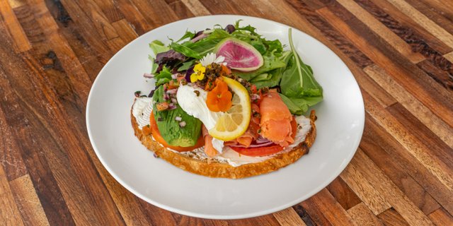 Smoked Salmon Toast