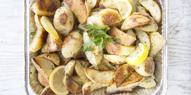 Greek Potatoes Tray