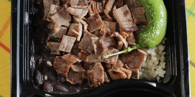 Beef Tasajo Lunch Plate