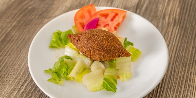 Fried Kibbe W/ Yogurt Sauce