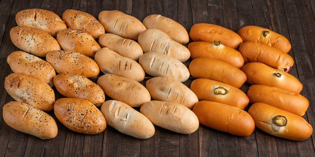 Assorted Savory Bread For 100 Platter