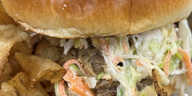 NC-Style Pulled Pork Sandwich