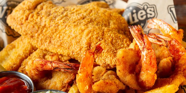 Catfish & Shrimp Combo Platter
