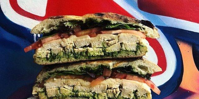 Chicken Pesto Sandwich