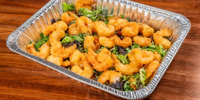 Spicy Creamy Shrimp Tempura Tray