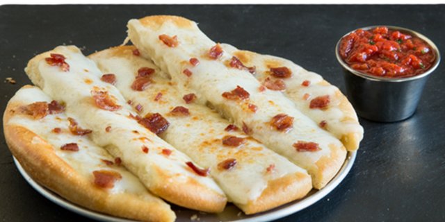 Bacon Cheesy Breadsticks