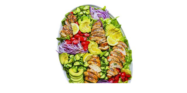 Grilled Chicken Salad Tray