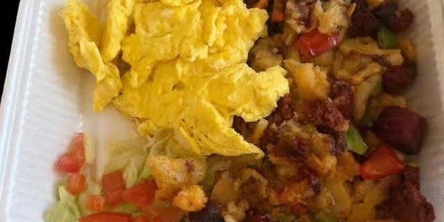 Papas Con Chorizo & Eggs