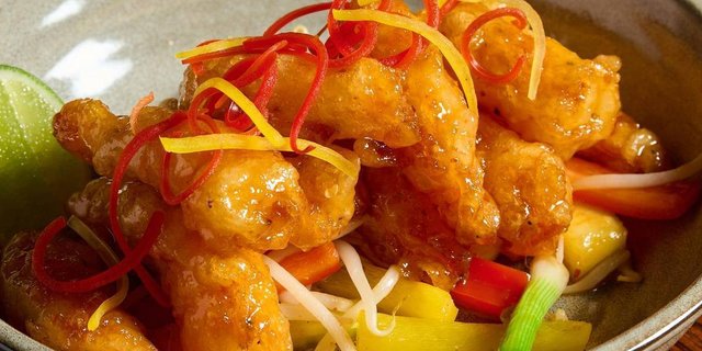 Thai Sweet & Spicy Shrimp