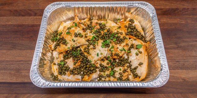 Chicken Piccata Tray