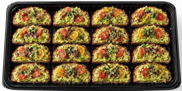 Large Avocado Toast Platter
