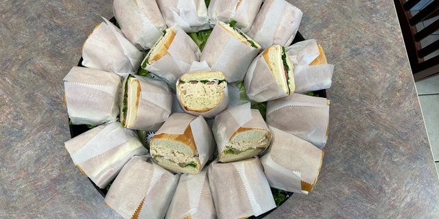 Cold Tuna Salad Sandwich