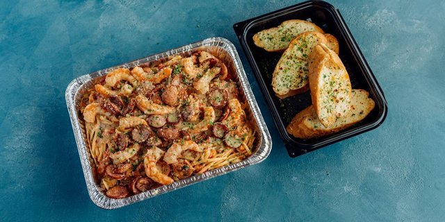 Pasta Mardi Gras
