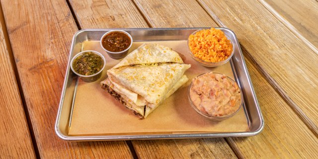 Cheese Quesadilla w/ Protein Box