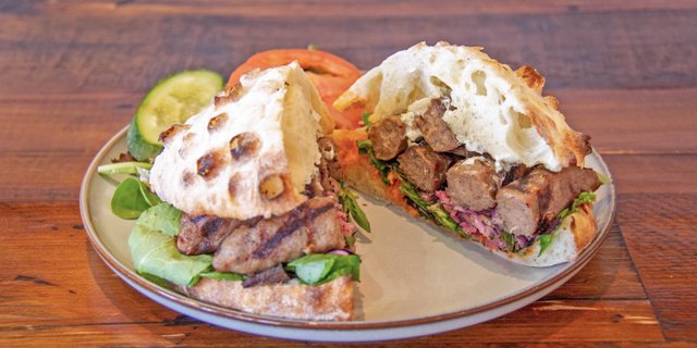 Balkan Kebab Sandwich