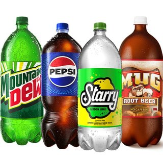 Assorted 2-Liter Pepsi Beverages