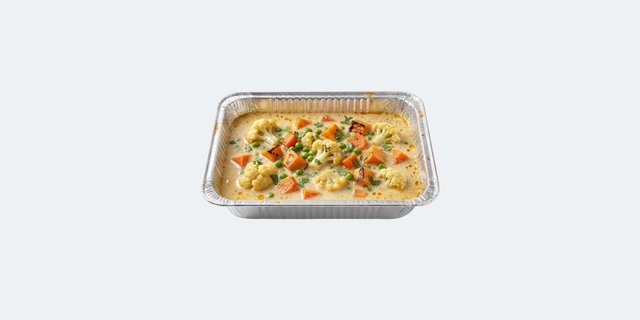 Coconut Vegetable Curry Tray