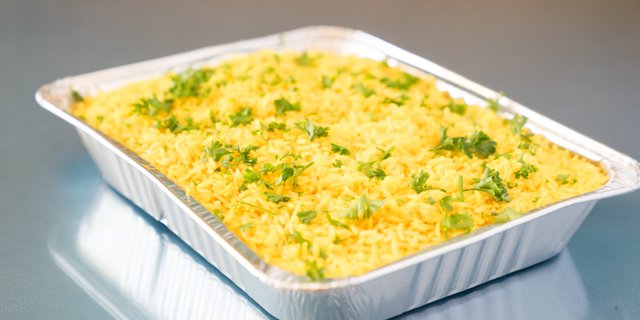 Greek-Style Rice Pilaf Platter