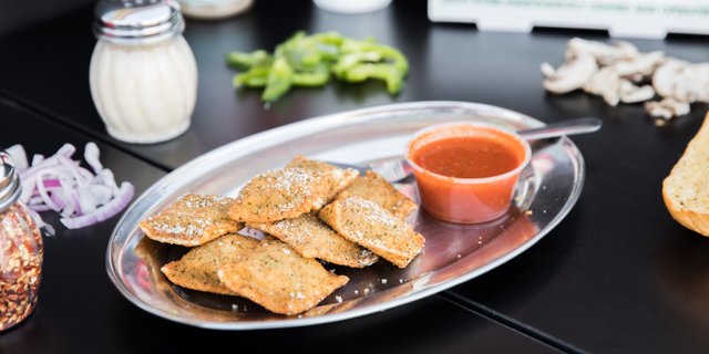 Toasted Beef Ravioli