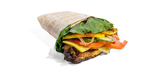 Jerk Chicken & Mango Breadless Sandwich