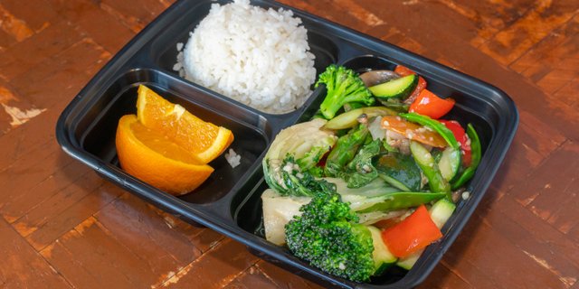 Mixed Vegetables Rice Box