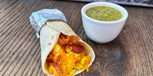 Smoked Sausage Taco