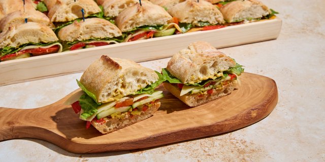 Veggie Sandwich Sliders