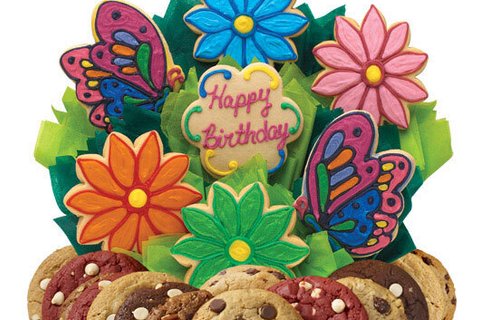 Butterfly & Daisy Birthday Boutray