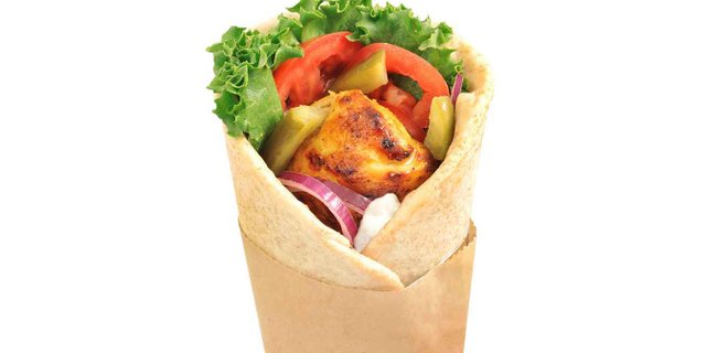 Boneless Chicken Kabob Wrap