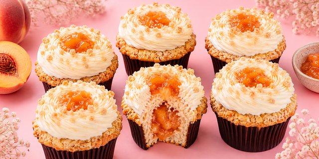 6-Pack Peachy Cream Crumble
