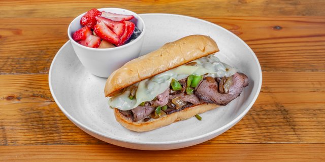 Roast Beef Philly Sandwich