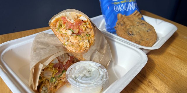Buffalo Chicken Wrap Box