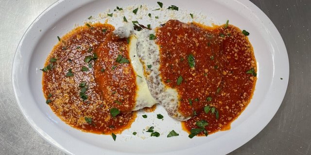 Chicken Parmesan W/ Pasta