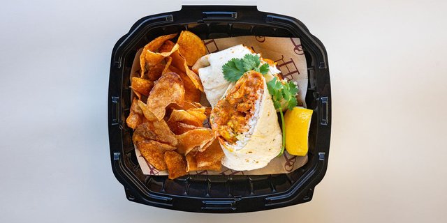 Butter Chicken Roti Wrap Box