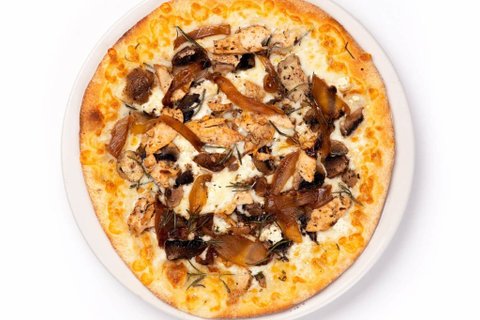 Rosemary Chicken & Mushroom Pizza