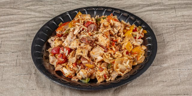 Chicken & Sausage Jambalaya & Salad Buffet