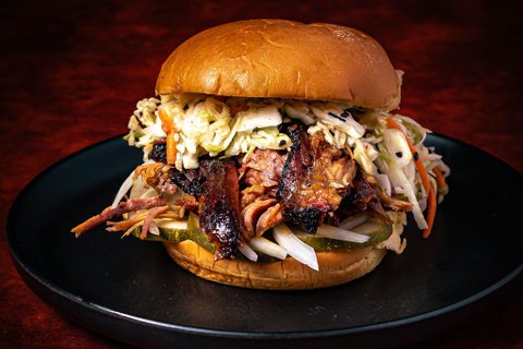 Pulled Lamb Sandwich