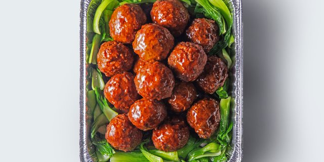 Shanghai-Style Pork Meatballs