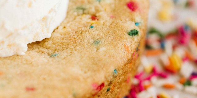 Birthday Cake Cookie Cake