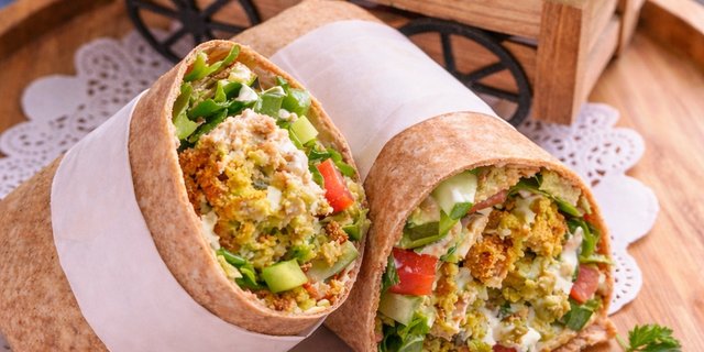 Le Falafel Sandwich