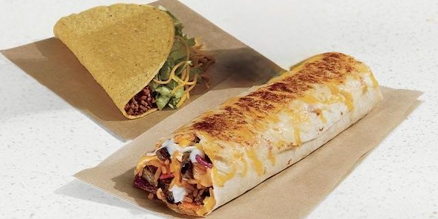 Steak Grilled Cheese Burrito Combo