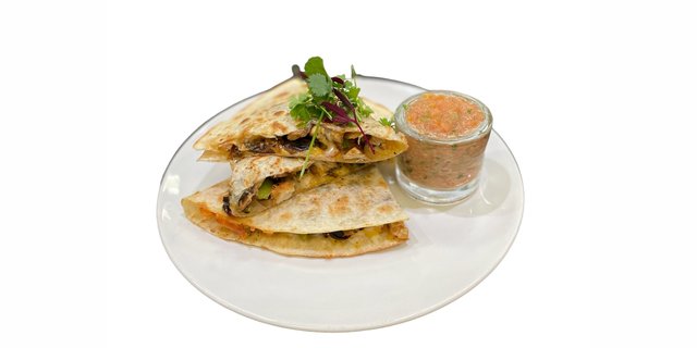 Chicken Mushroom Quesadilla