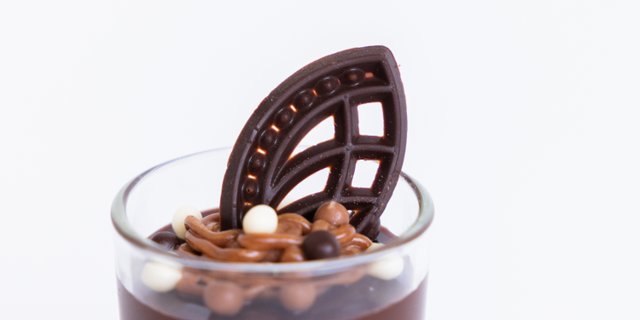 Double Chocolate Mousse Dessert Shot