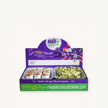 1 Salad & 12 Half Wrap Package