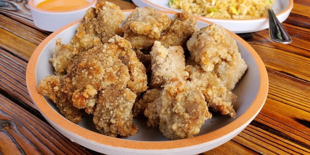 Fried Popcorn Chicken