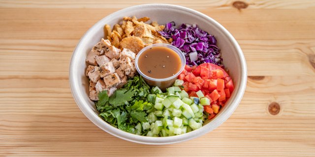 Salmon Chop Salad
