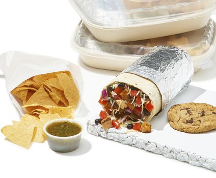 Brisket Birria Queso Burrito Boxed Lunch